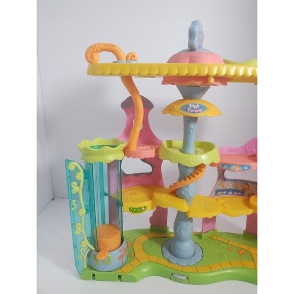 Littlest Pet Shop Round and Round Pet Town Ville Maison 2006 Hasbro - Picture 4 of 7